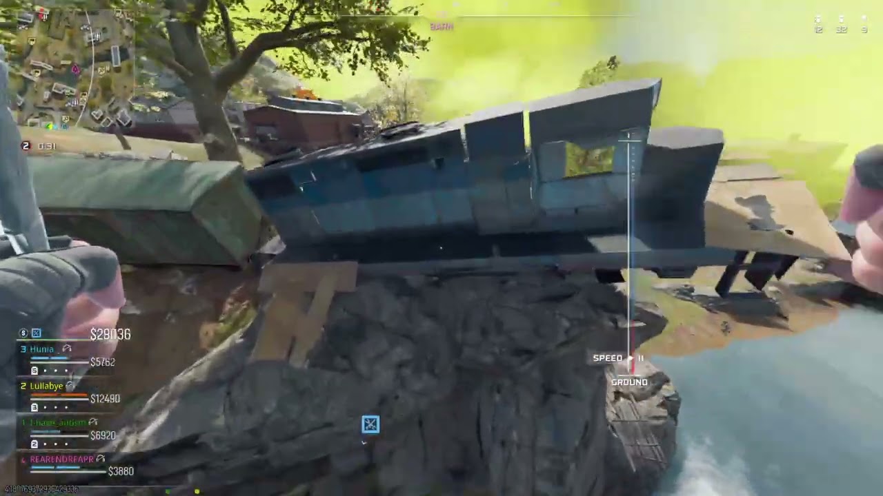 A stressful warzone win
