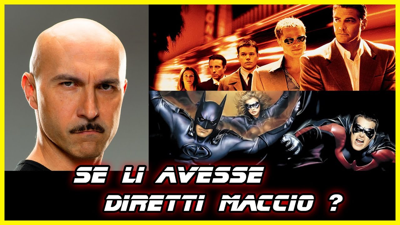Maccio Capatonda  DIRIGE batman e robin  Ocean's eleven  #gialappasband @MaccioCapatondaTv  #trailer
