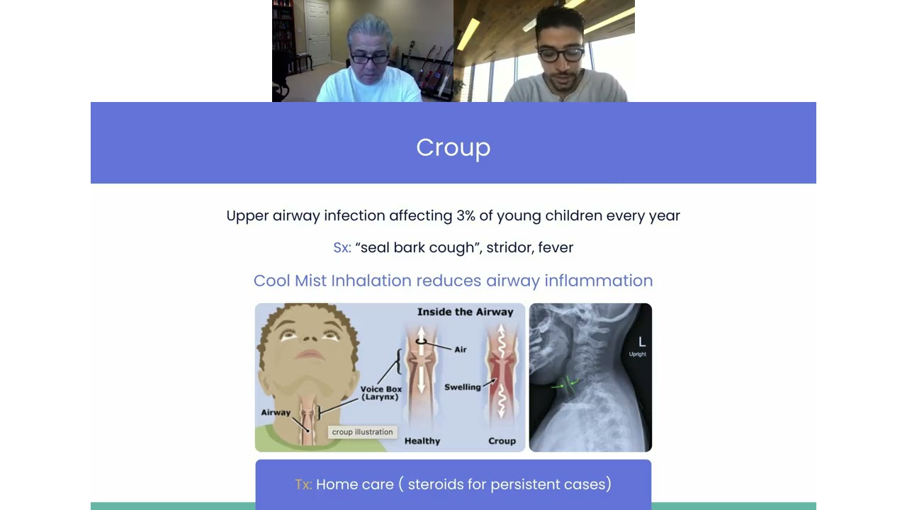 Common Respiratory Conditions in Pediatric Office, by Cyru Davati