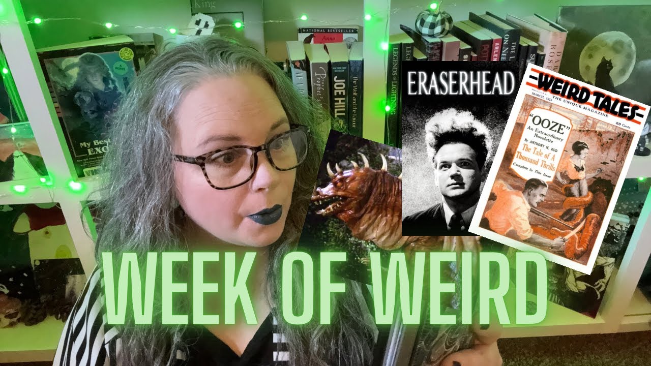 👾 Weird Stories, Poetry, David Lynch & More! | Week of Weird Vlog ☕️