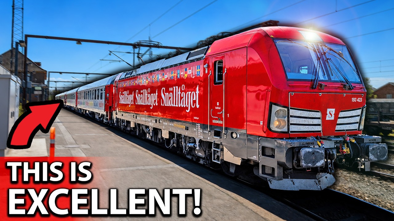 I Tried Scandinavia&rsquo;s BRAND NEW International Express Train!