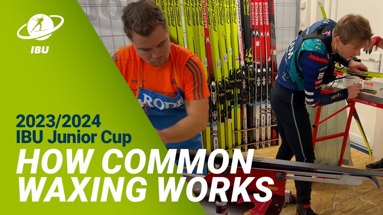 How common waxing works in the IBU Junior Cup