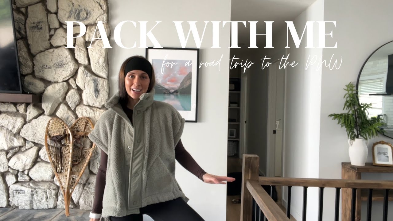 pack with me for the PNW !!