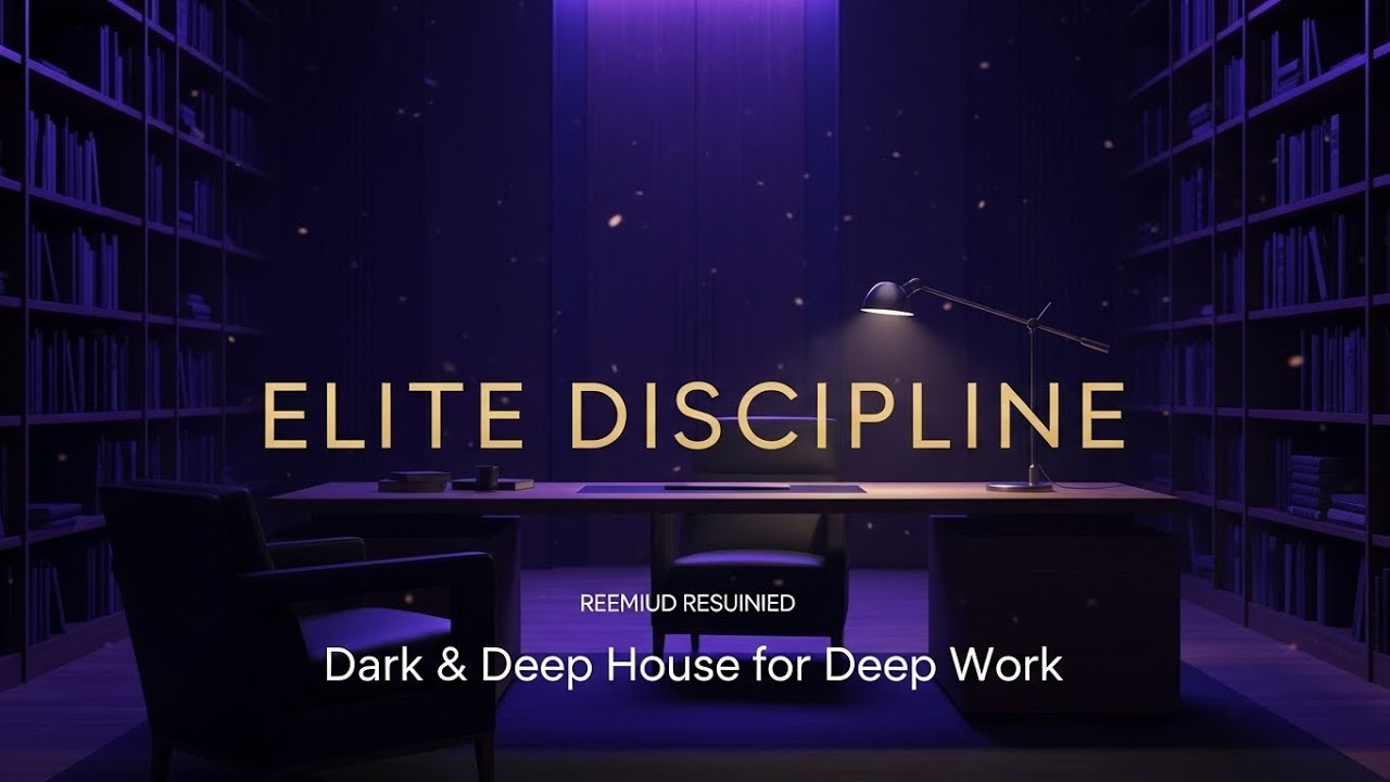Elite Discipline – Dark & Deep House for Deep Work