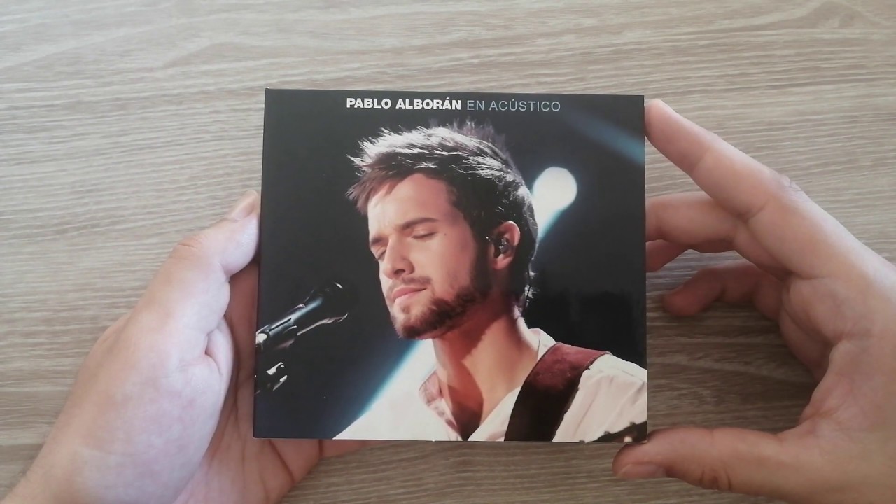 PABLO ALBORÁN – EN ACÚSTICO (CD + DVD) | UNBOXING