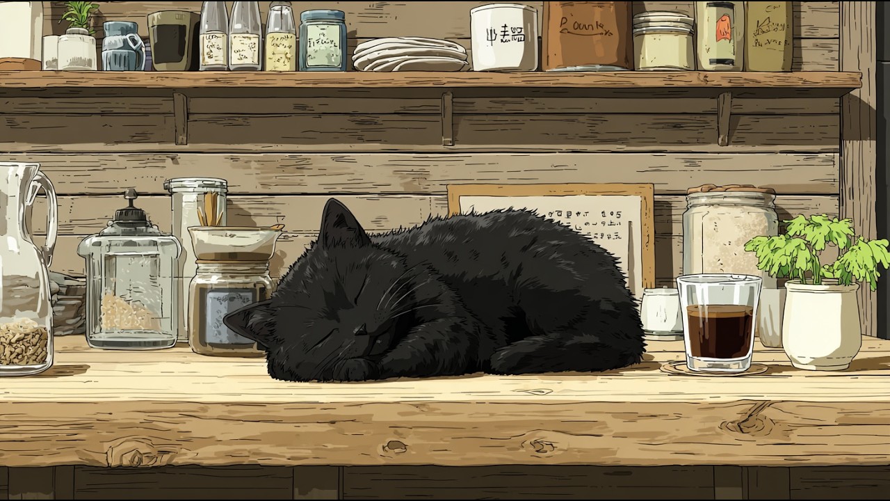 Cozy Lofi for Late Night Gaming & Relaxation 🎮 Relaxing Beats | blackcatwav