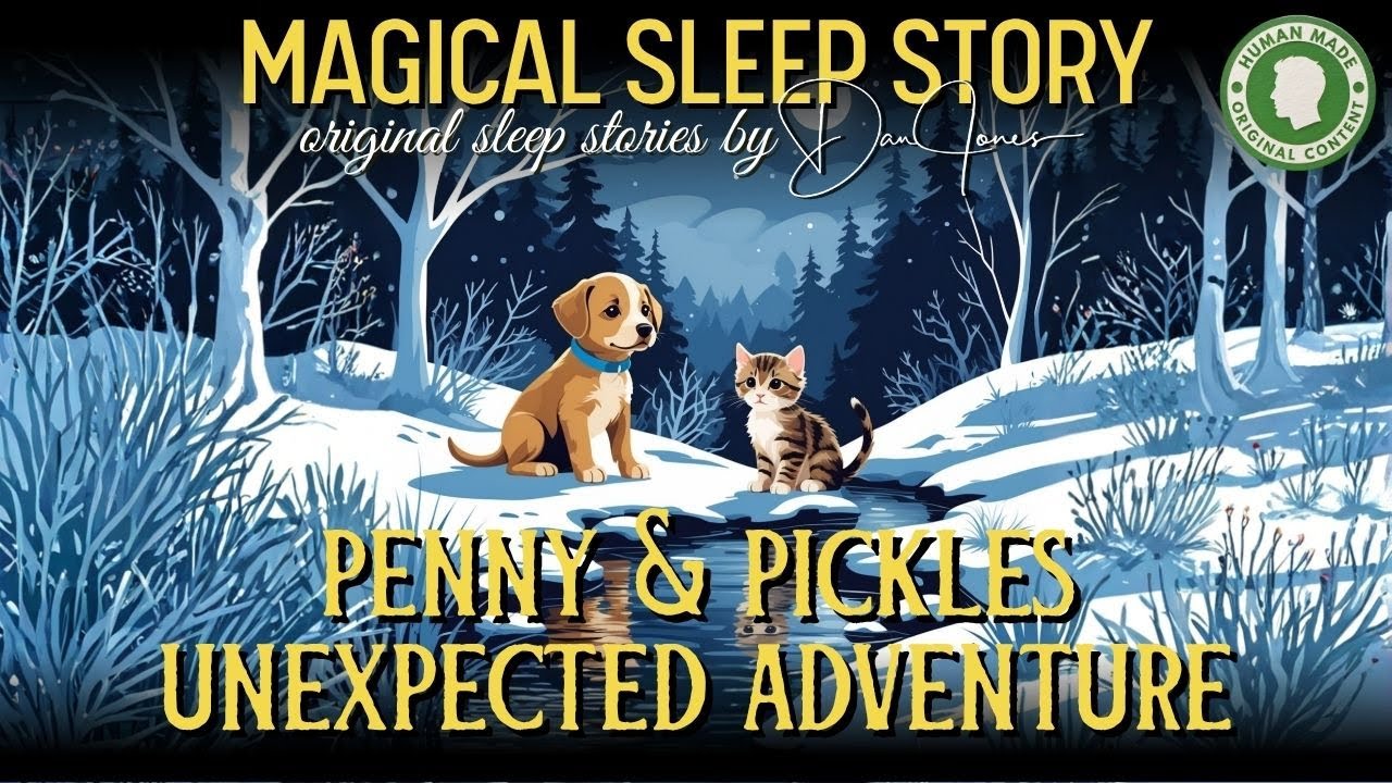 🐕 PENNY AND PICKLES 🐈 UNEXPECTED ADVENTURE 💤 Bedtime Story | Dan Jones Sleep Stories (No AI)