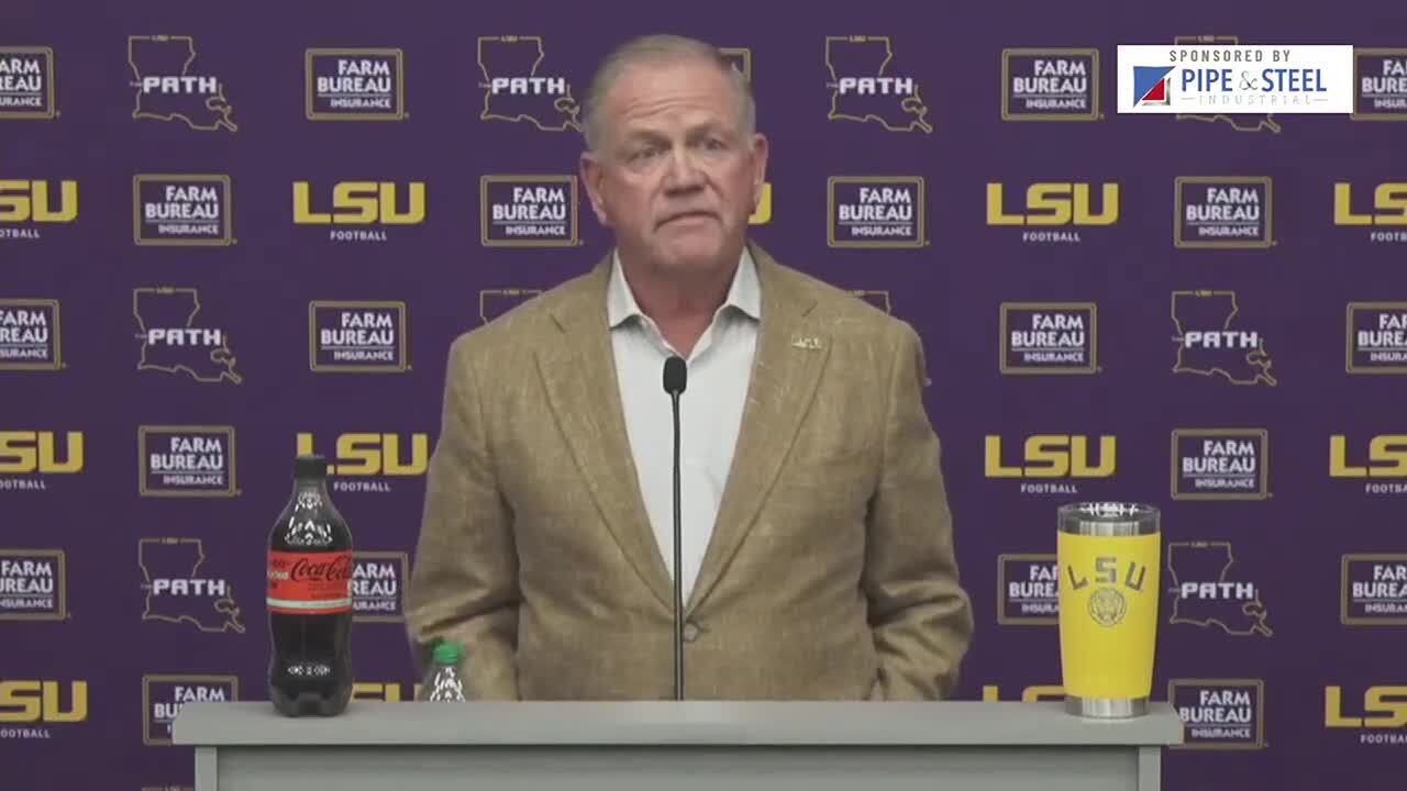 LSU coach Brian Kelly says Dabo Swinney ‘must not have watched the second half’