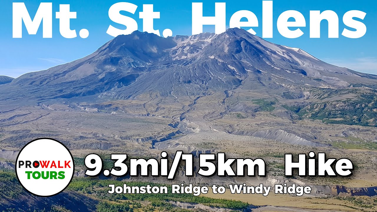 Mount St. Helens Scenic Hike - 9.3 Miles!