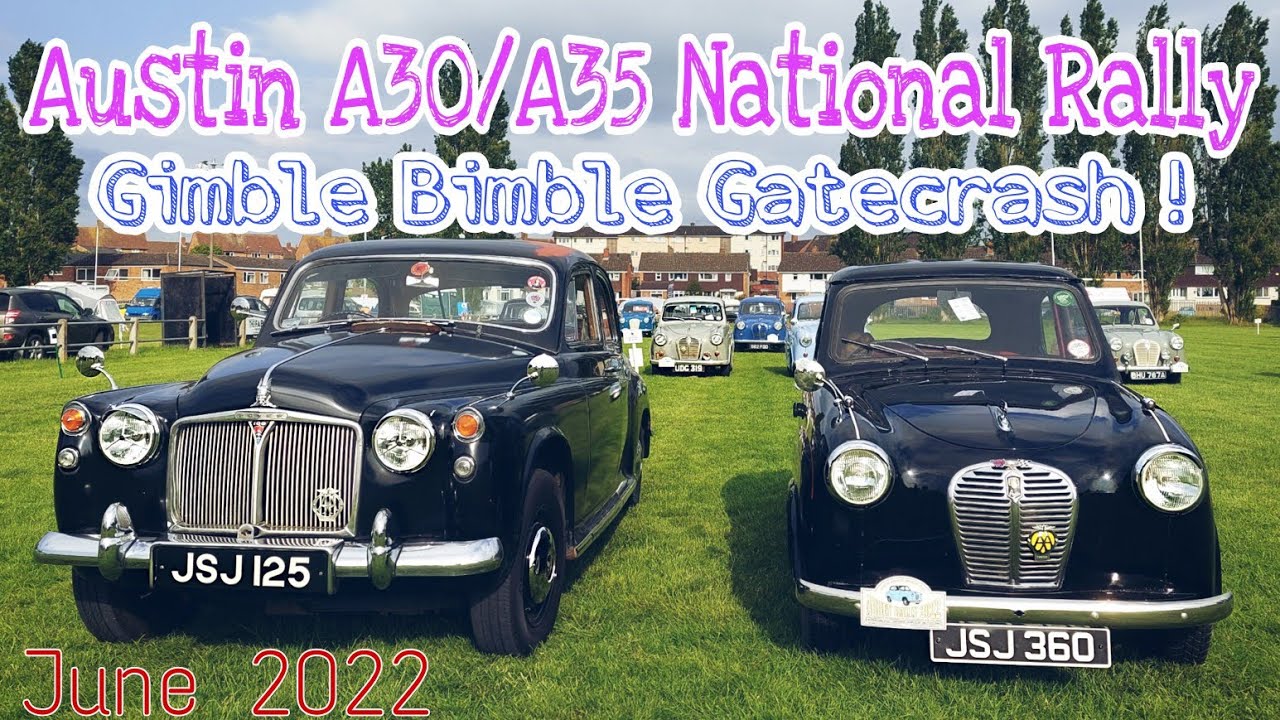Austin A30 - A35 Национальное ралли / автошоу - Я только что увидел конец!