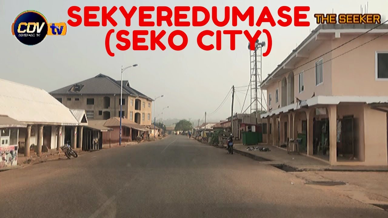 Sekyeredumase(Seko City) Township Drive, Ghana: Enjoy the ride with the Seeker Ghana.