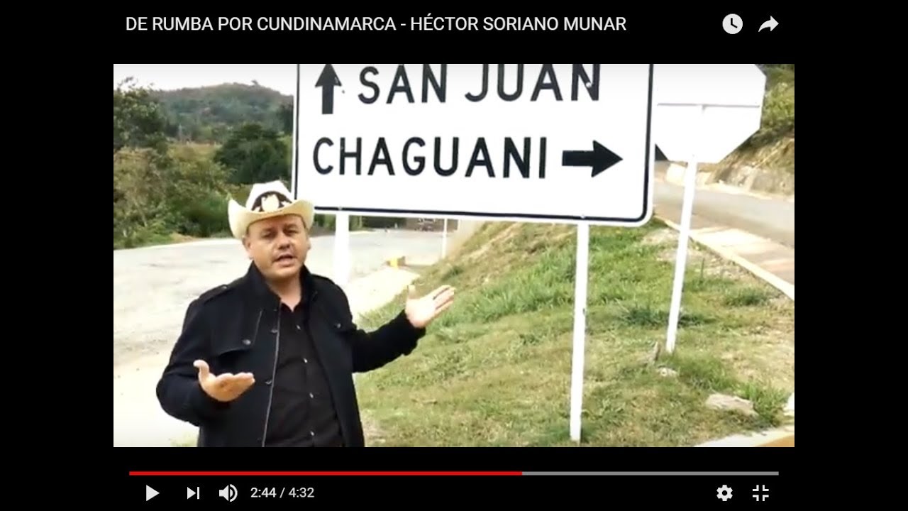 DE RUMBA POR CUNDINAMARCA - HÉCTOR SORIANO MUNAR