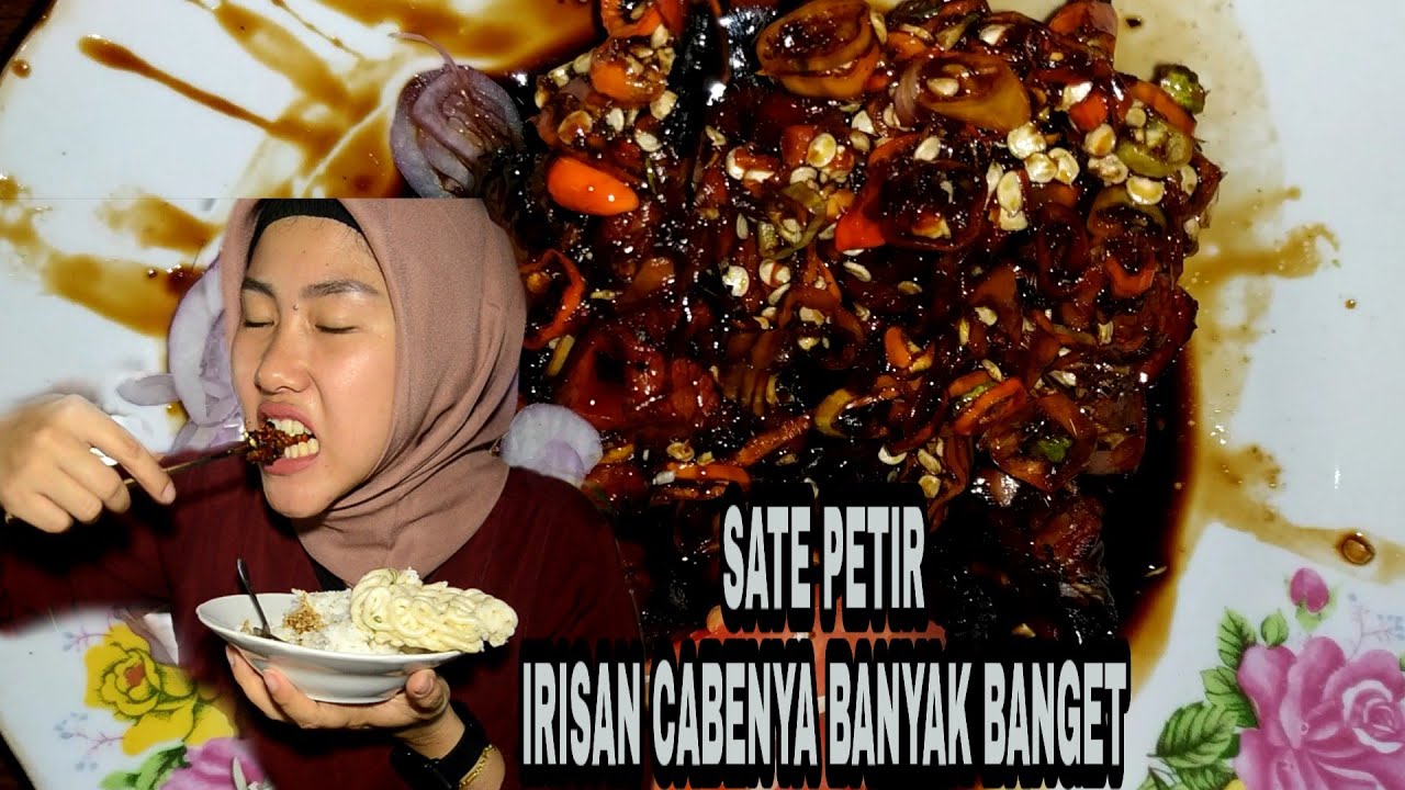 SATE PETIR PAK NANO DENGAN BUMBUNYA CUMA KECAP, GIMANA RASANYA? || KULINER JOGJA