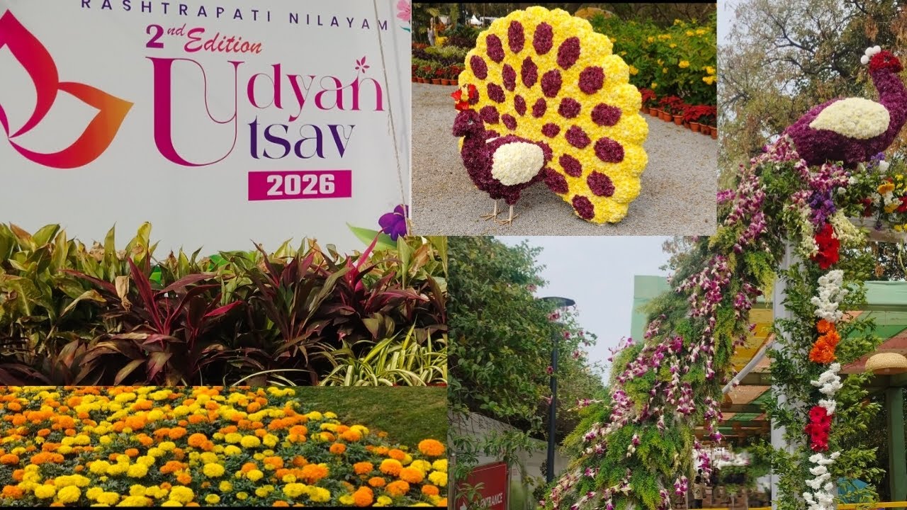 Udyanustav 2026,flower show in Hyderabad,2026 events in Hyderabad 
