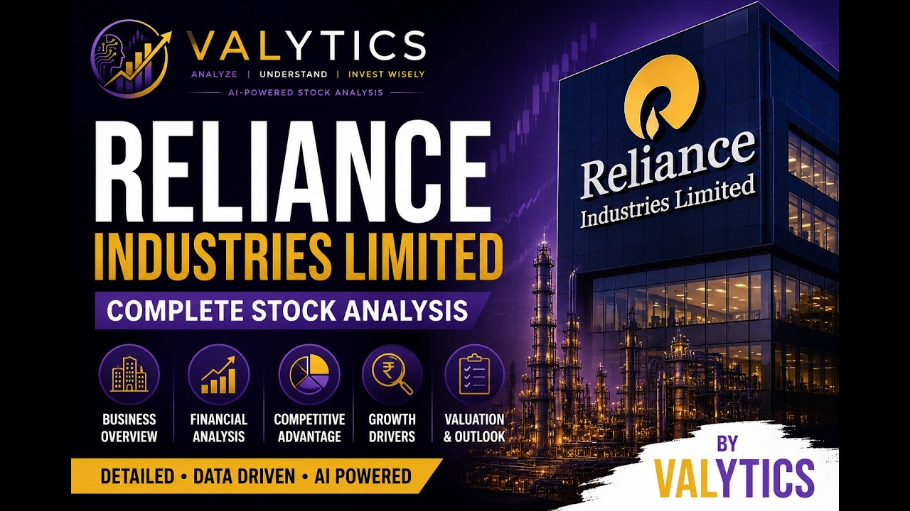 Reliance Industries Limited Stock Analysis | Complete Business & Financial Breakdown | Valytics