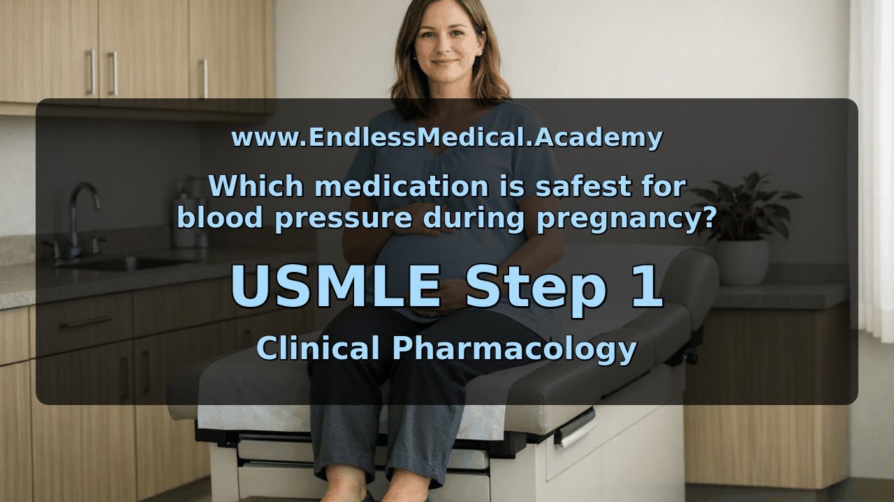 Clinical Pharmacology, USMLE Step 1 - Full Vignette with Extended Explanations