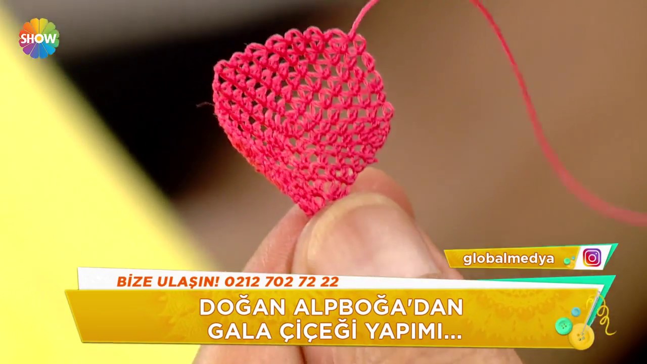 Gala çiçeği yapımı!