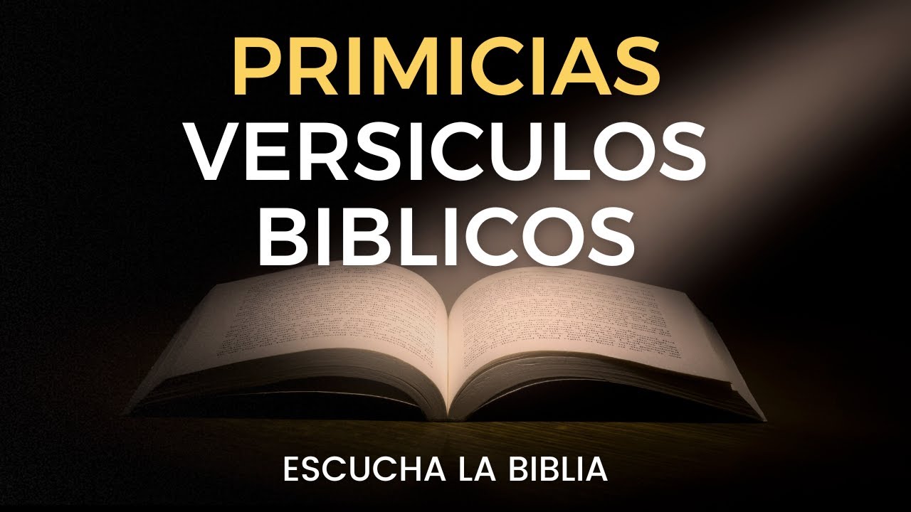PRIMICIAS VERSICULOS BIBLICOS SOBRE PRIMICIAS