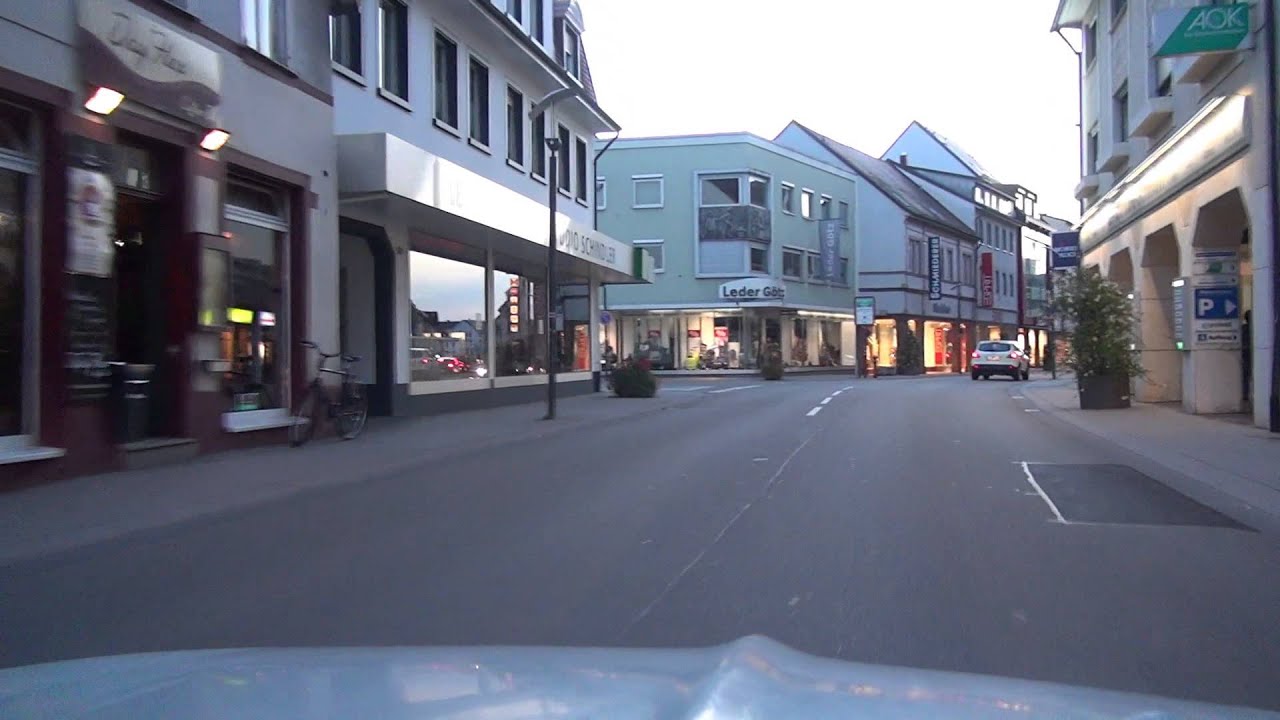 Ottersweier Sasbach Achern Fautenbach B3 BRD 4.10.2015