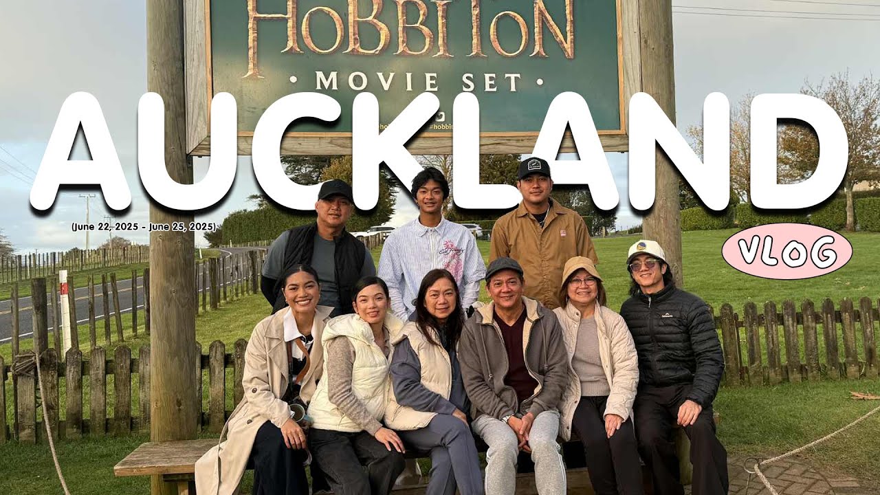 BACK IN AUCKLAND WITH FAM | HOBBITON MOVIE SET + MATAKANA VILLAGE + MATARIKI HOLIDAY 🇳🇿 (JUNE 2025)