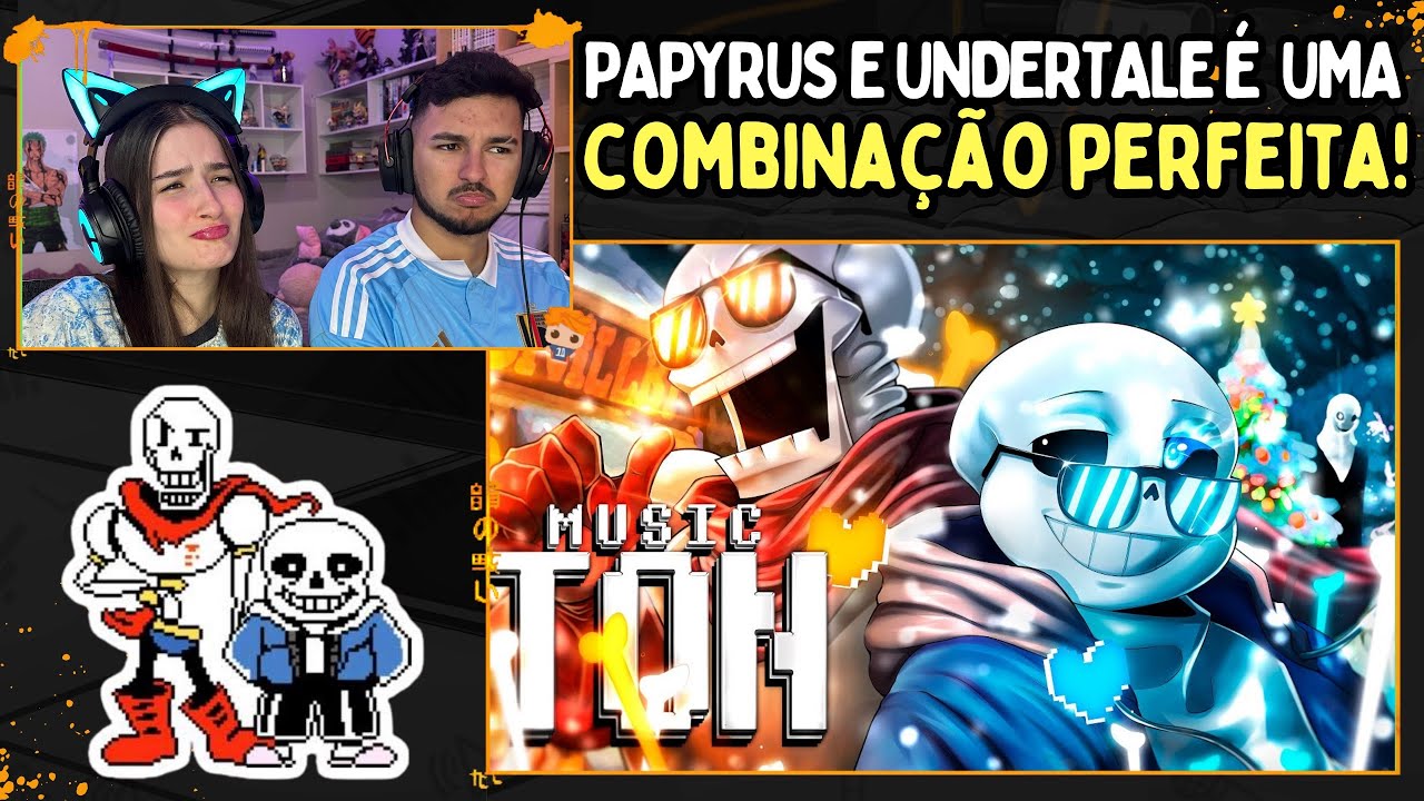 Esquele-Bros - Sans e Papyrus | Papyrus Da Batata (Undertale) | Apenas uma Live