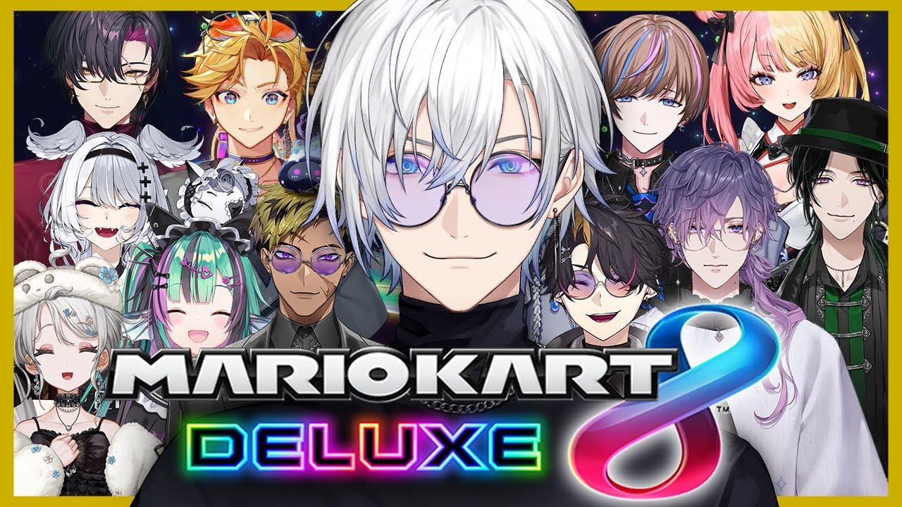 goodbye mario kart 8 deluxe 【NIJISANJI EN | Kaelix Debonair】