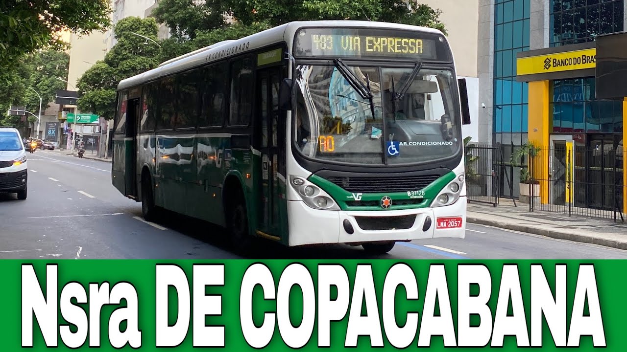Avenida Nossa Senhora de Copacabana (RJ) - Movimentação de Ônibus #62
