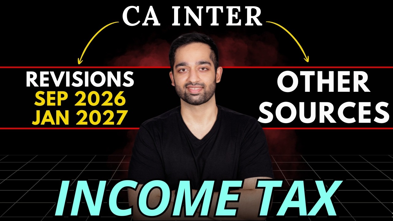Other Sources | Detailed Revision | One-Shot | CA Inter | May 2026