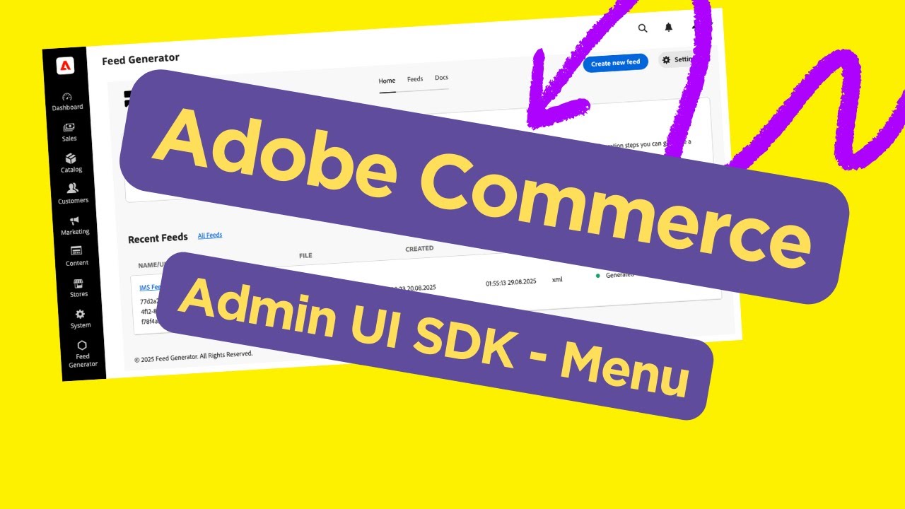 Adobe Commerce - Admin UI SDK. How to add new Menu item.
