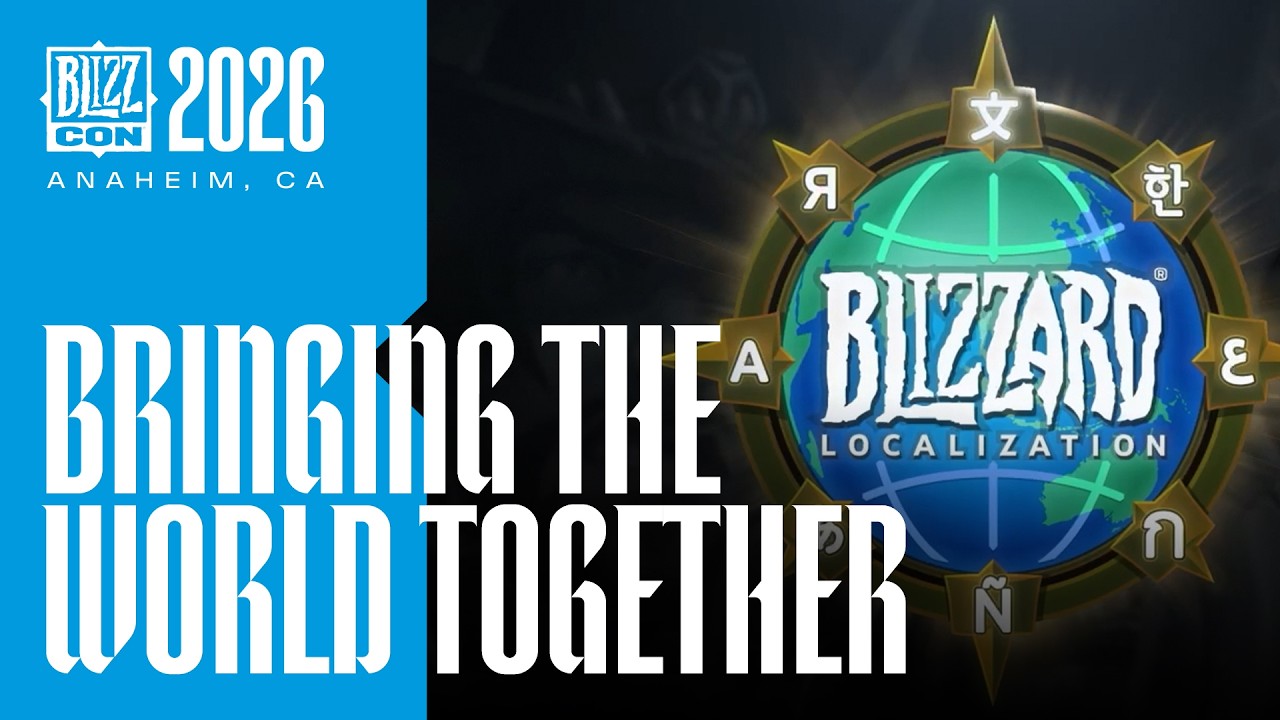 BlizzCon 2026 | Локализация: объединяя миры Blizzard | Полная версия панели