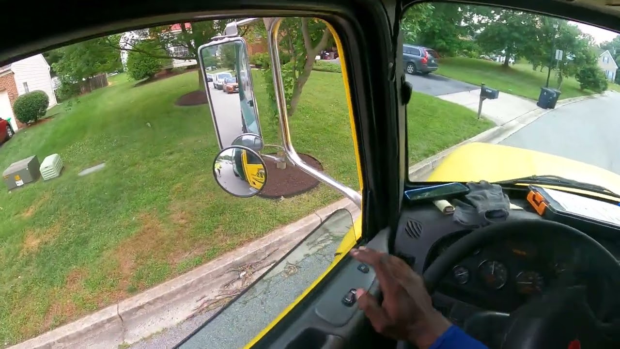 Driving in PG picking up recycle