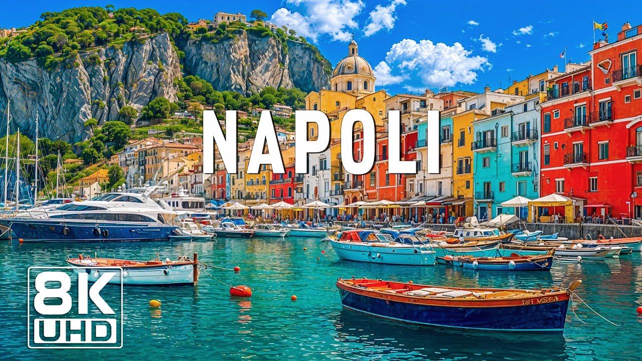 Napoli 8K UHD – From Vesuvius’ Shadow to Bay Views, Discover Southern Italy
