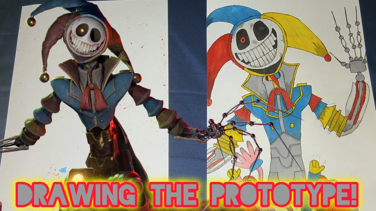 Drawing The Prototype! [Poppy Playtime: Chapter 5]