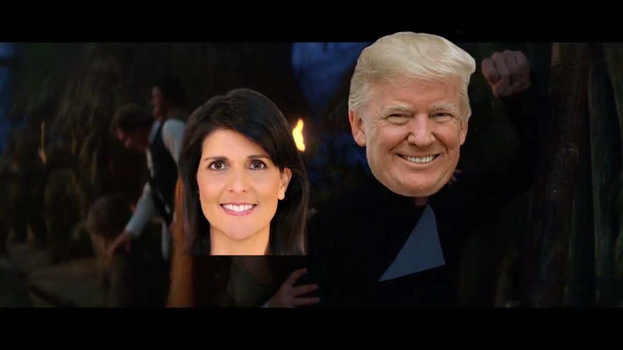 Trump Star Wars Victory Celebration