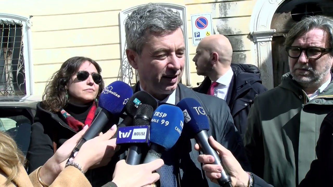 Orlando in Molise per parlare di sanità, lavoro, infrastrutture, giustizia - 13/03/2026