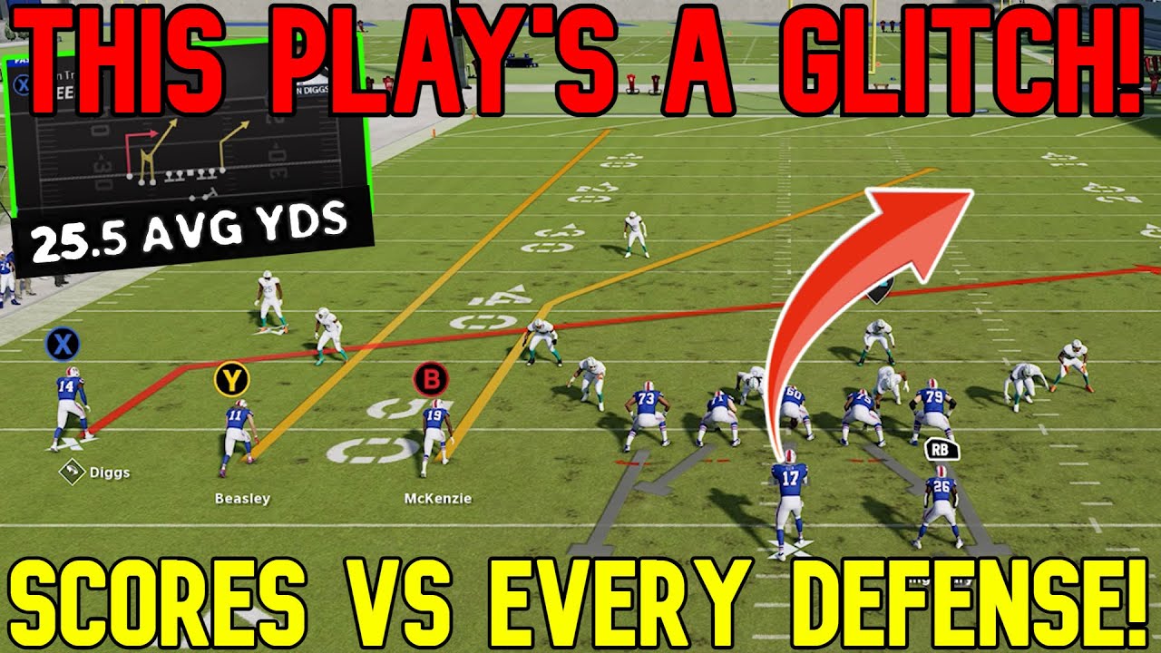 Glitch Out Any Defense GUARANTEED!💯 The Best Pass Play in Madden NFL 22! Offense Tips and Tricks