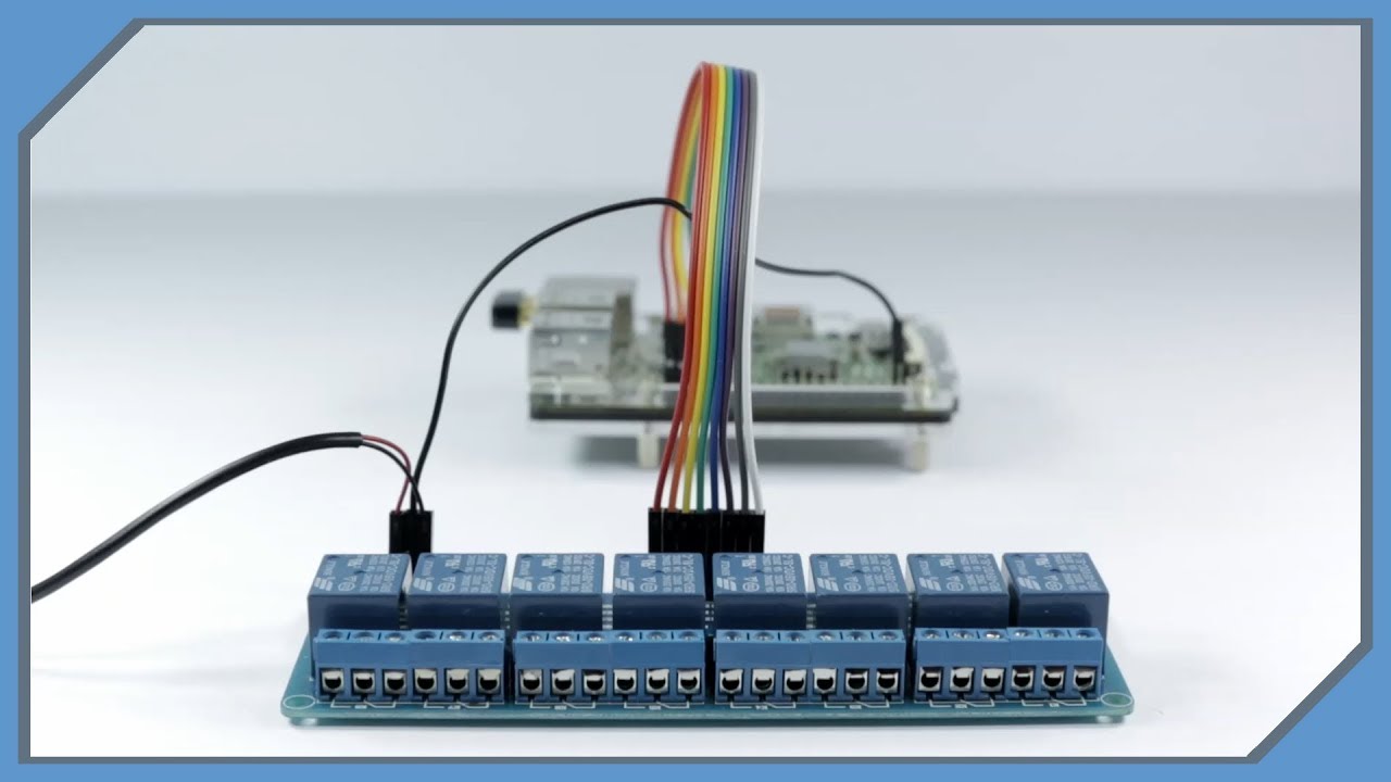 Raspberry Pi: 8-канальное реле + внешний источник питания. Учебное пособие и пример