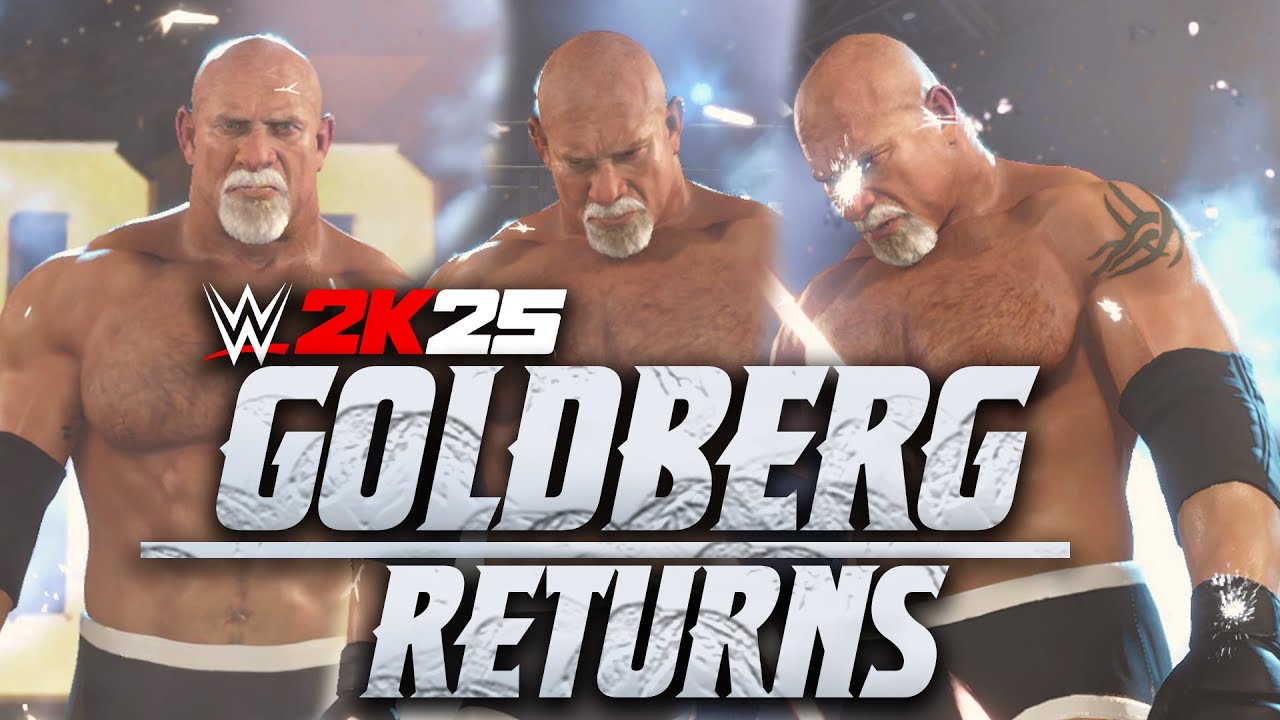 WWE 2K25 RETURN OF GOLDBERG | New WWE 2K25 Mods