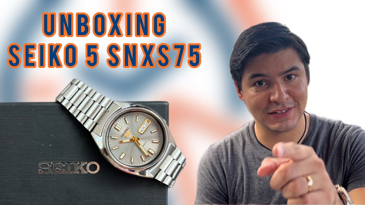 Seiko 5 SNXS75 - Unboxing