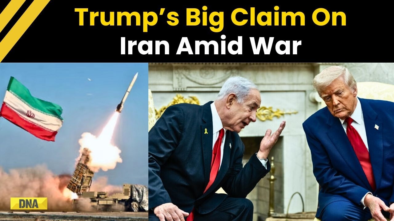 Israel Iran War: Trump Claims US-Israel Intercepted Nearly 60% Of Iran’s Missiles | US Iran War