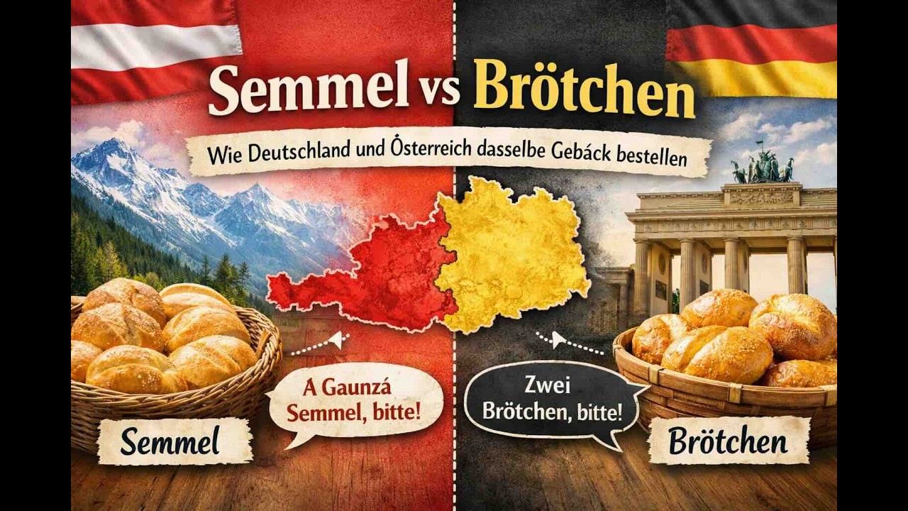 Semmel oder Brötchen? Warum ein Wort sofort zeigt, dass du kein Einheimischer bist | Deutsch lernen