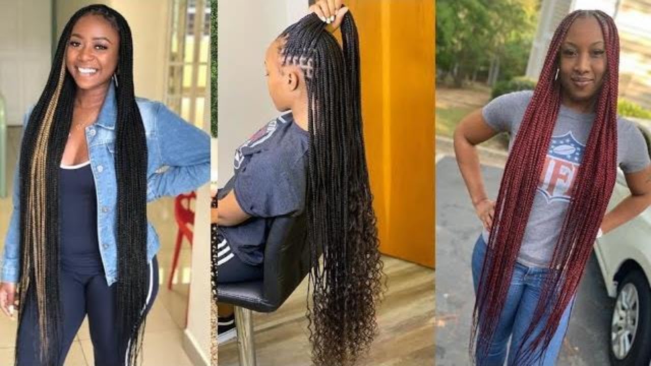 BEST 2020 KNOTLESS BOX BRAIDS COMPILATIONS 🔥 HOW TO DO KNOTLESS BRAIDS