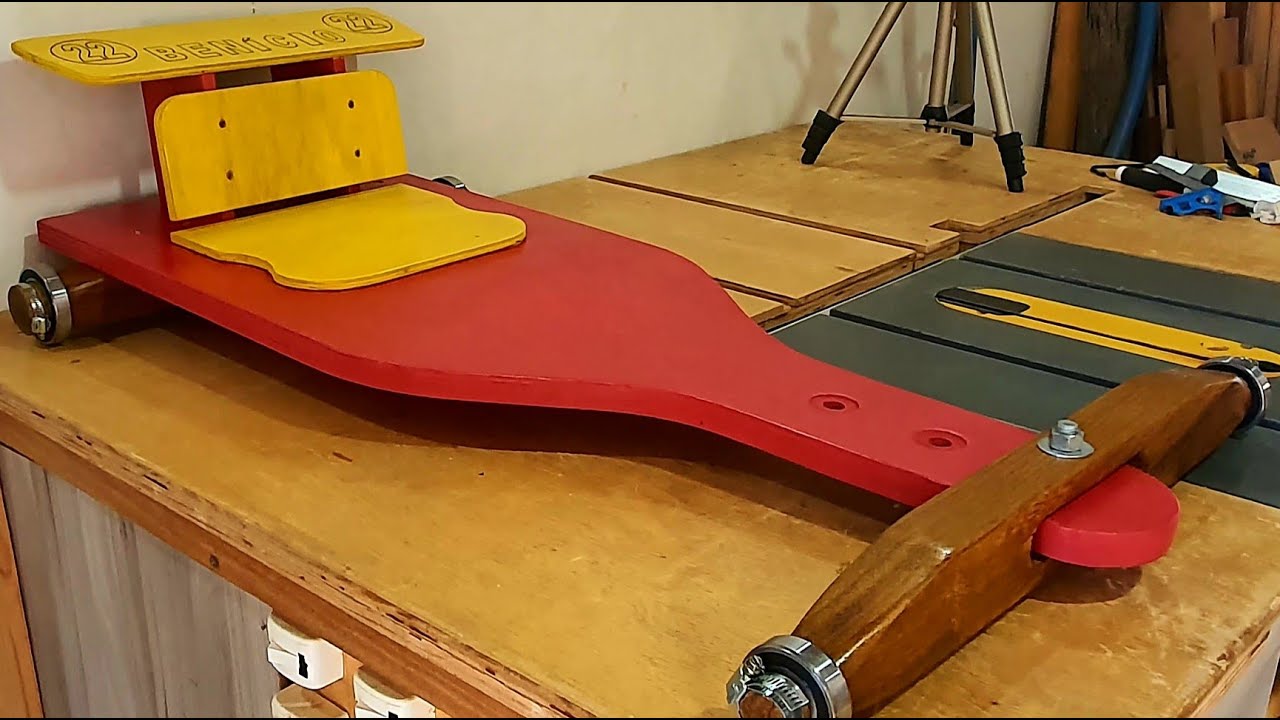 Esse é para relembrar da infância (carrinho de rolimã)