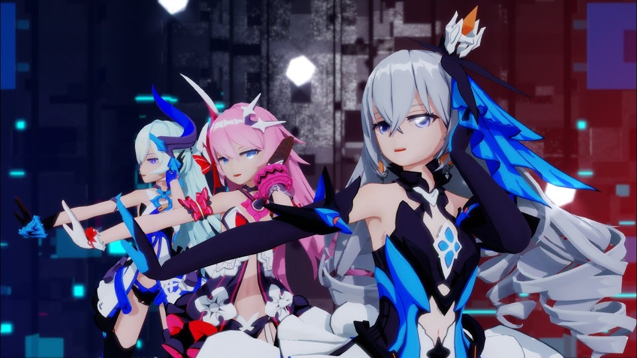 [Honkai Impact MMD] Bronya Zaychik x Rozaliya Olenyeva x Liliya Olenyeva - ECHO