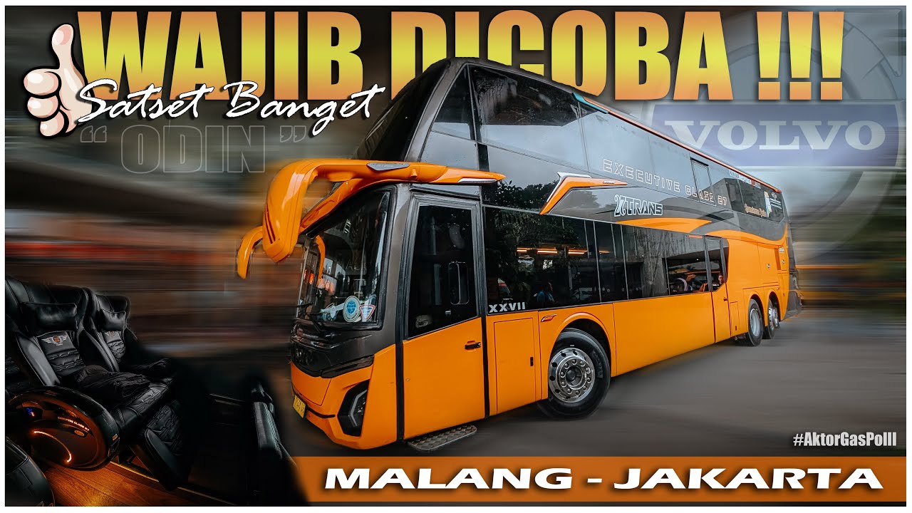 ASAM MANIS NAIK DOUBLE DECKER 27 TRANS ‼️CAMPUR ADUK RASANYA 😂 || Trip Report Malang - Jakarta