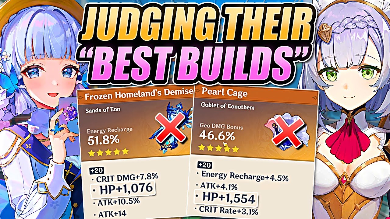 These Builds Were STRUGGLING in Genshin Impact | Xlice Reviews Viewer Builds