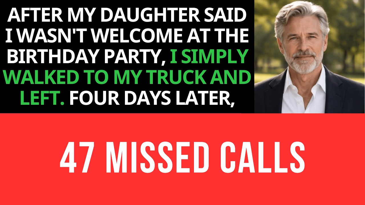 After My Daughter Said I Wasn't Welcome at My Granddaughter's Birthday, I Quietly Removed Her Fro...