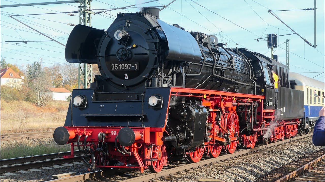 Dampflok Sonderfahrt: Volles Rohr durch Thüringen! | BR 35 & BR 50 – Unter Volldampf