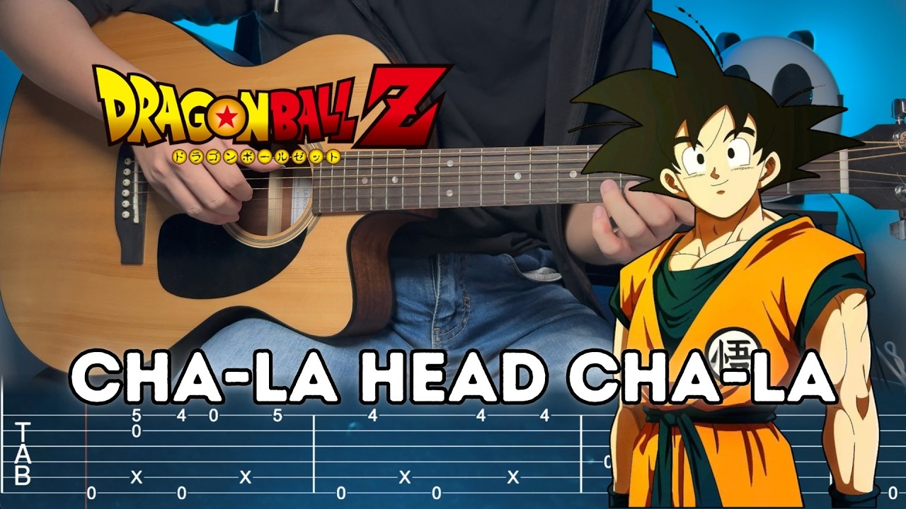 Cha-La Head Cha-La - Dragon Ball Z Opening | Fingerstyle Guitar TAB