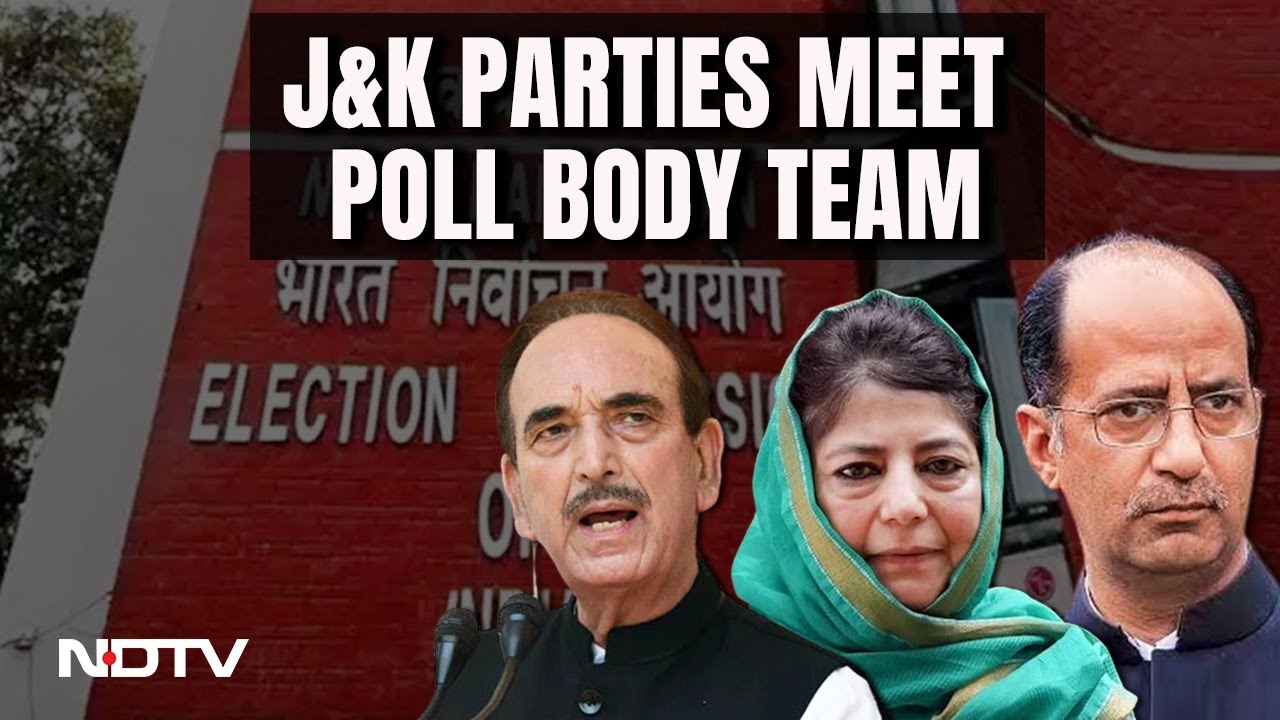 Kashmir Political Parties Meet EC | 